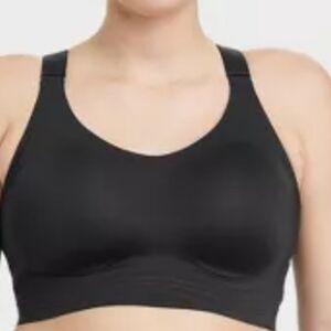 All In Motion High Support Bonded Black Sports Bra Size 4X